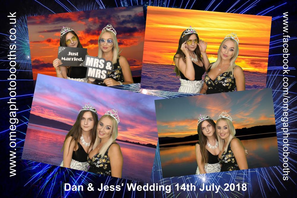 Dan & Jess' wedding | View more photos from the event at gallery.omegaphotobooths.co.uk/u/Omega-Photobooths/Dan-Jess-wedding